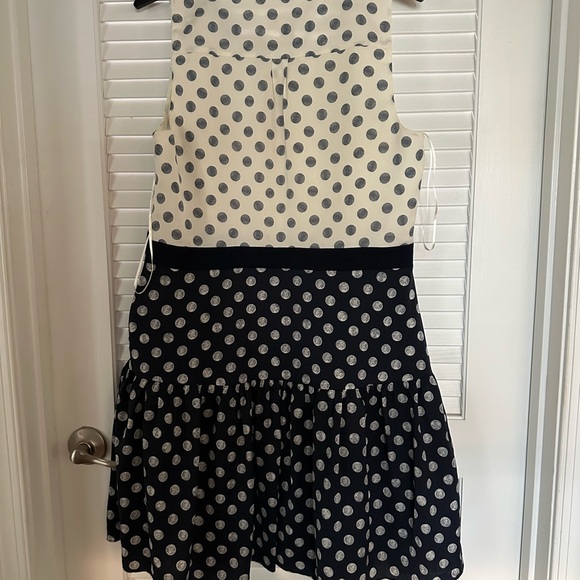 J. Crew Black and White A-Line Dress - Picture 3 of 6